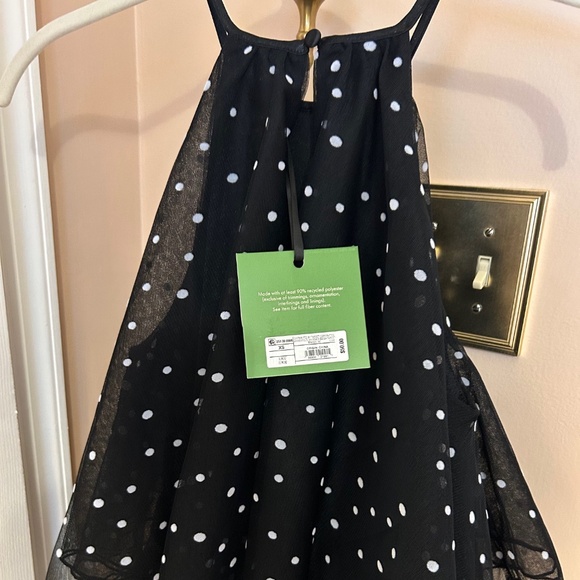 NWT Kate Spade New York for Target Women's Mini Polka Dot Tiered Mini Dress - Picture 9 of 11